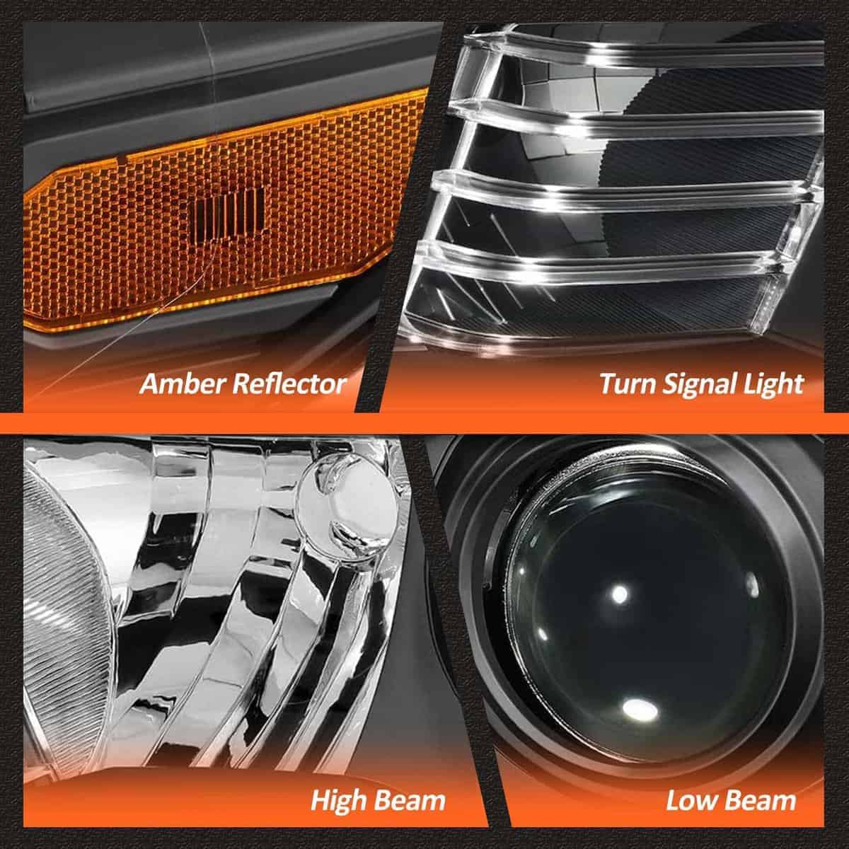 Conjunto de Faros AXLAHA para Tacoma 2016-2022 Caja Negra - Imagen 9