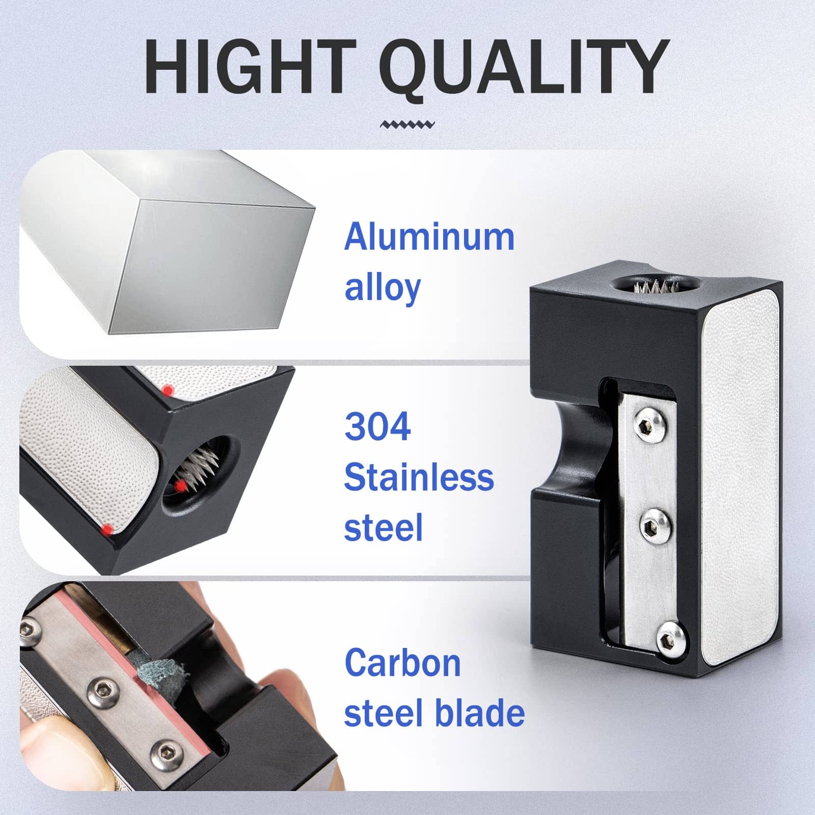 Adhafera Cue Tip Shaper, 8 en 1 Actualizado Aluminio Pool - Imagen 6