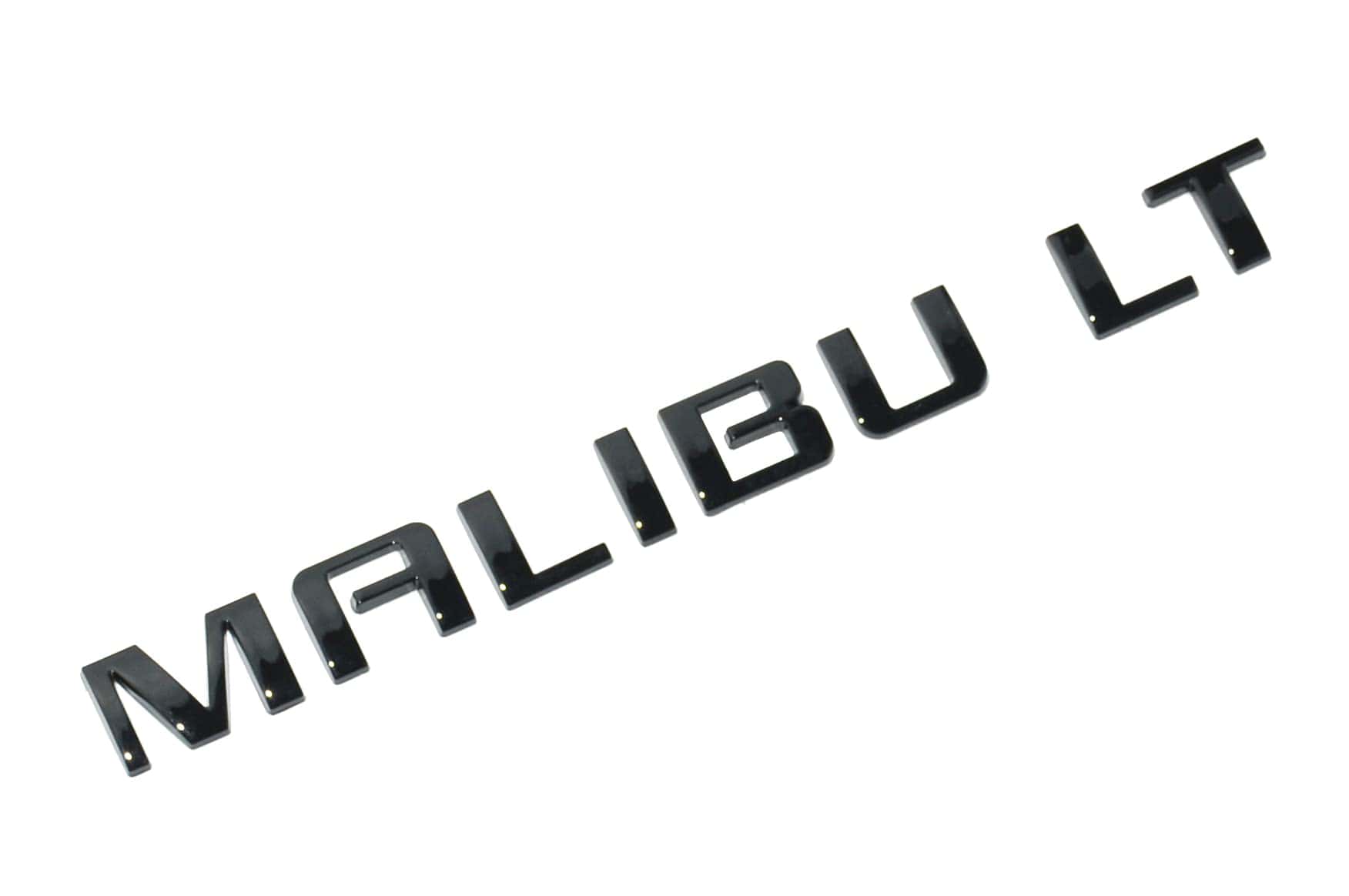Emblema 2 piezas Malibu LT para puerta trasera - Reemplazo - Imagen 4