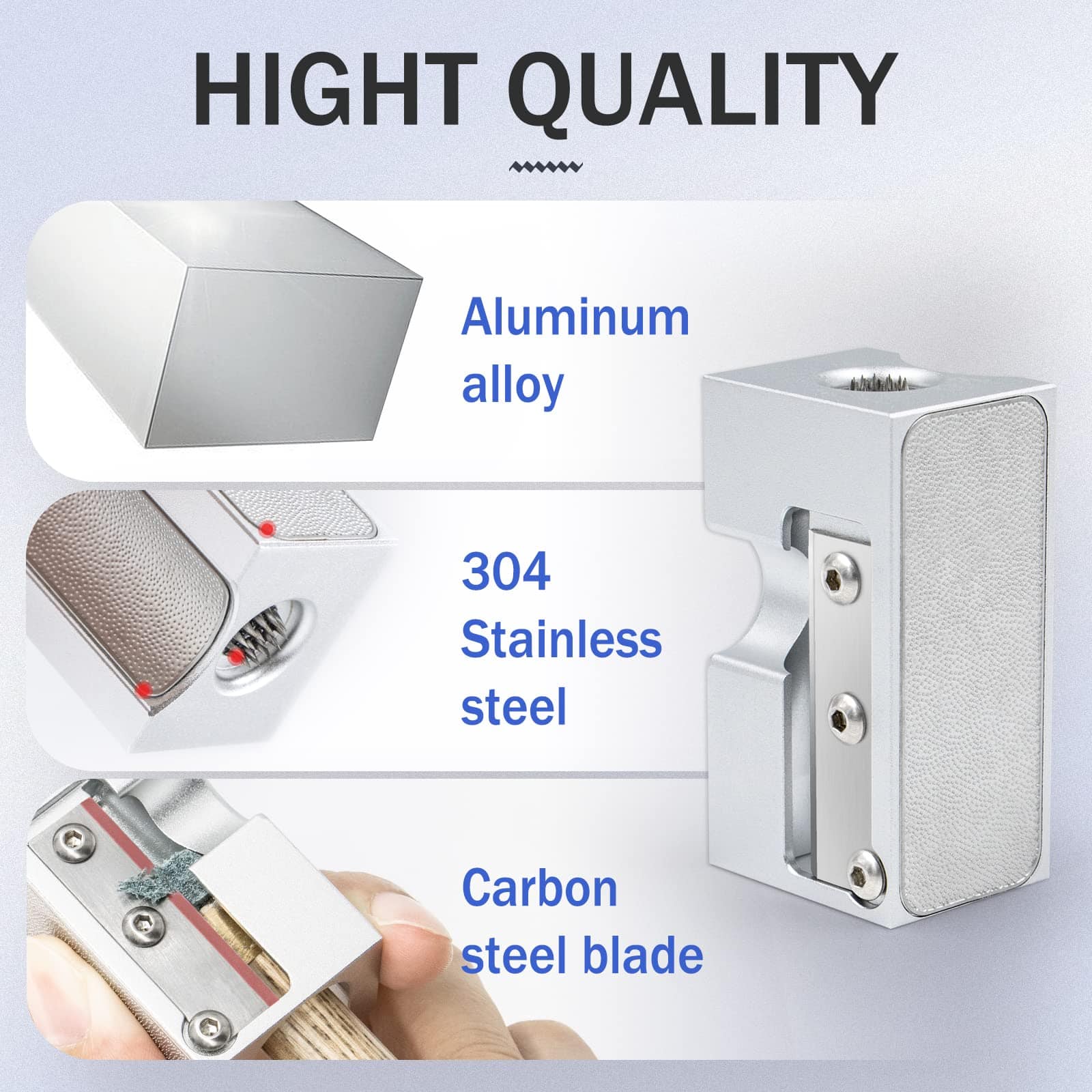 Adhafera Cue Tip Shaper, Actualizado 8 en 1 Afeitador de - Imagen 6