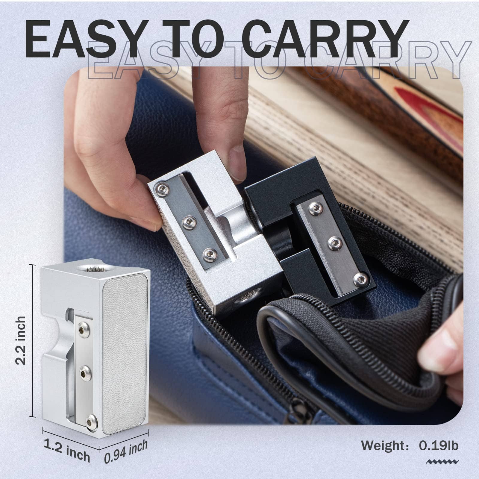 Adhafera Cue Tip Shaper, Actualizado 8 en 1 Afeitador de - Imagen 7