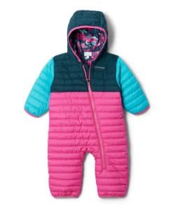 Columbia Baby Powder Lite Reversible Bunting, Rosa