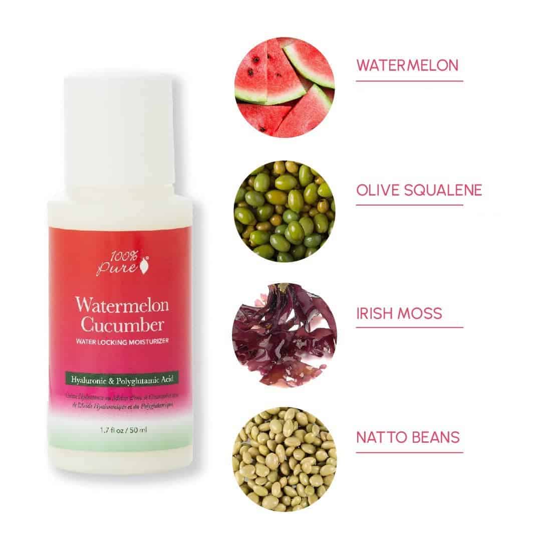 Hidratante Facial Bloqueante de Agua Sandía Pepino 100% - Imagen 6