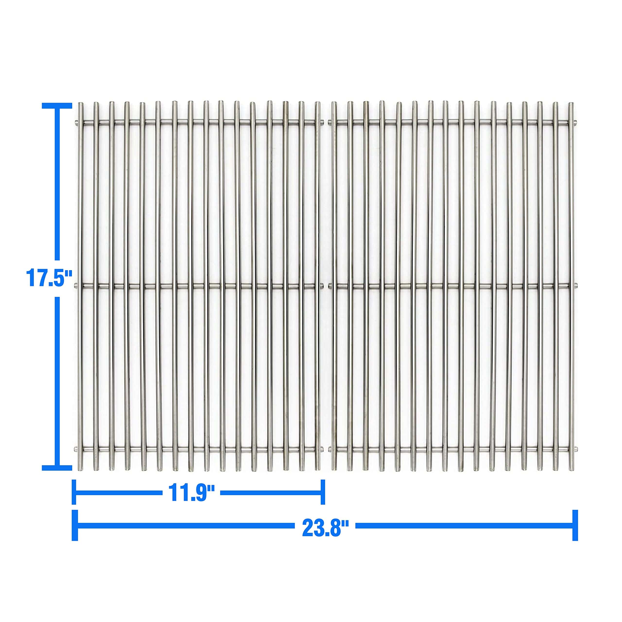 Parrillas de Cocina de Acero Inoxidable 17.5" 7639 para - Imagen 3