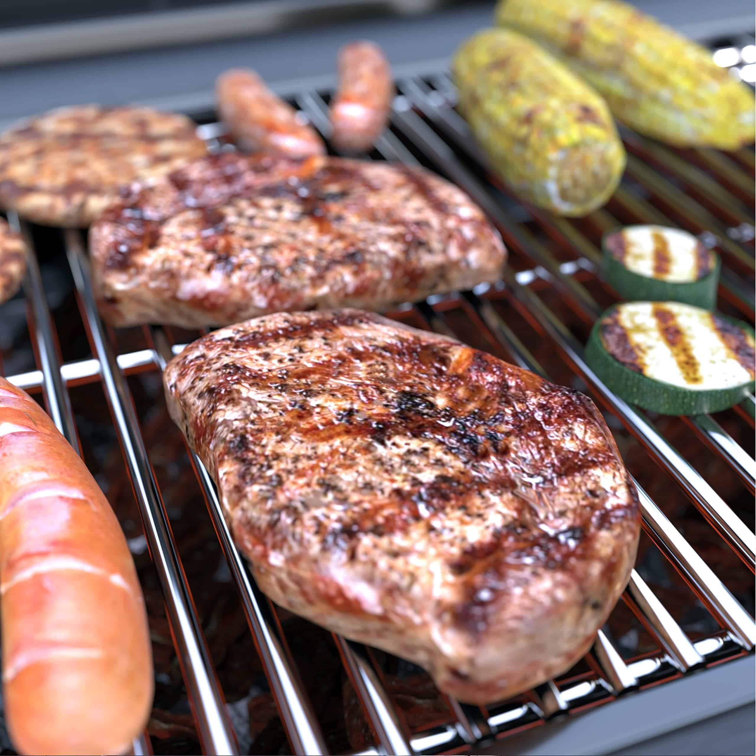 Parrillas de Cocina de Acero Inoxidable 17.5" 7639 para - Imagen 6