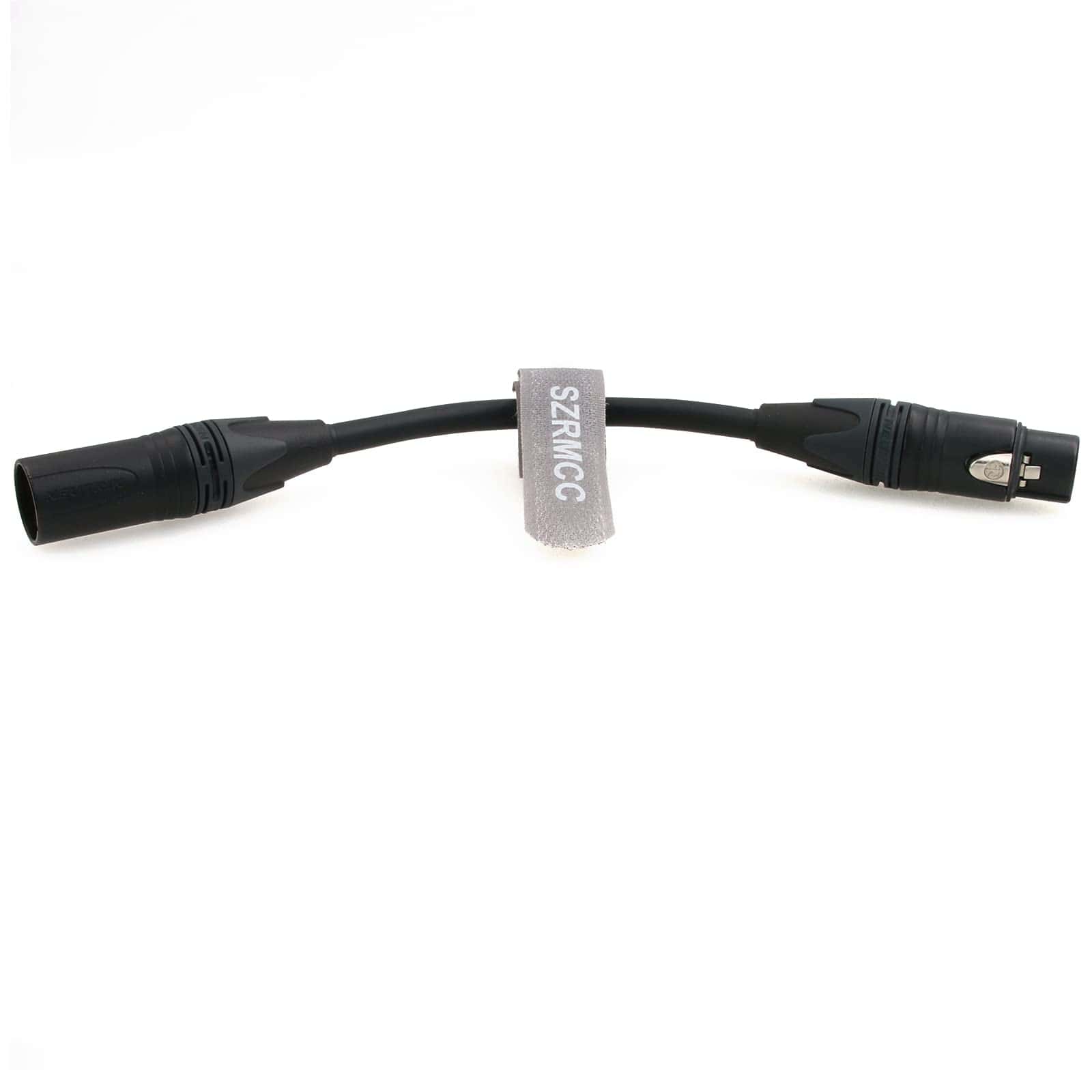 Cable de audio balanceado XLR SZRMCC 4 Pines XLR Macho a 3 - Imagen 4