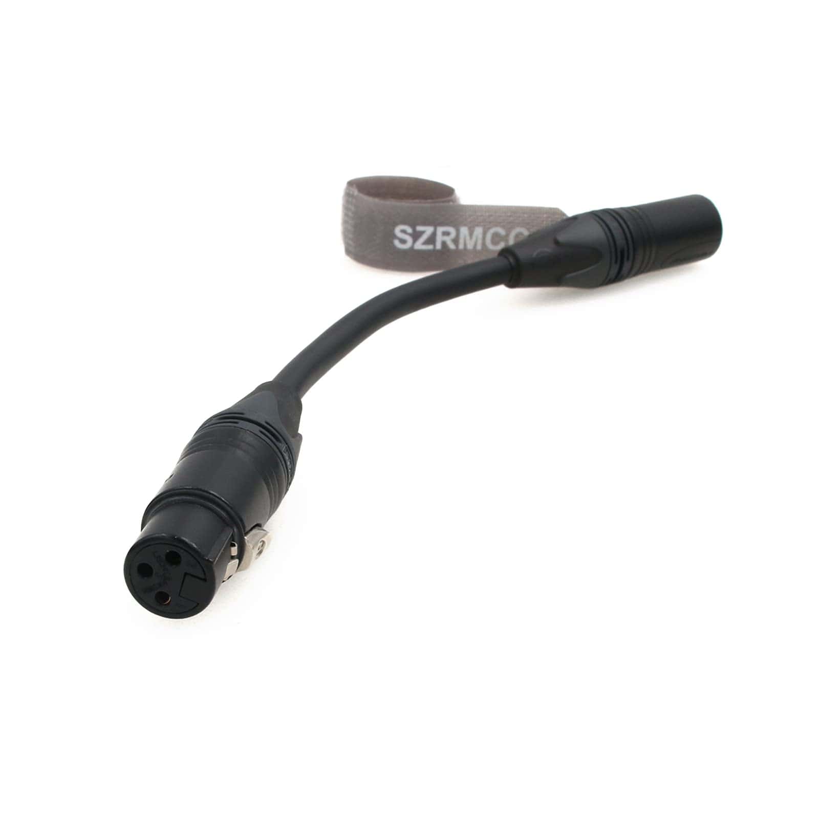 Cable de audio balanceado XLR SZRMCC 4 Pines XLR Macho a 3 - Imagen 3