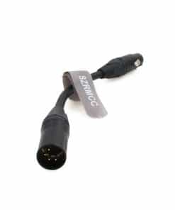 Cable de audio balanceado XLR SZRMCC 4 Pines XLR Macho a 3