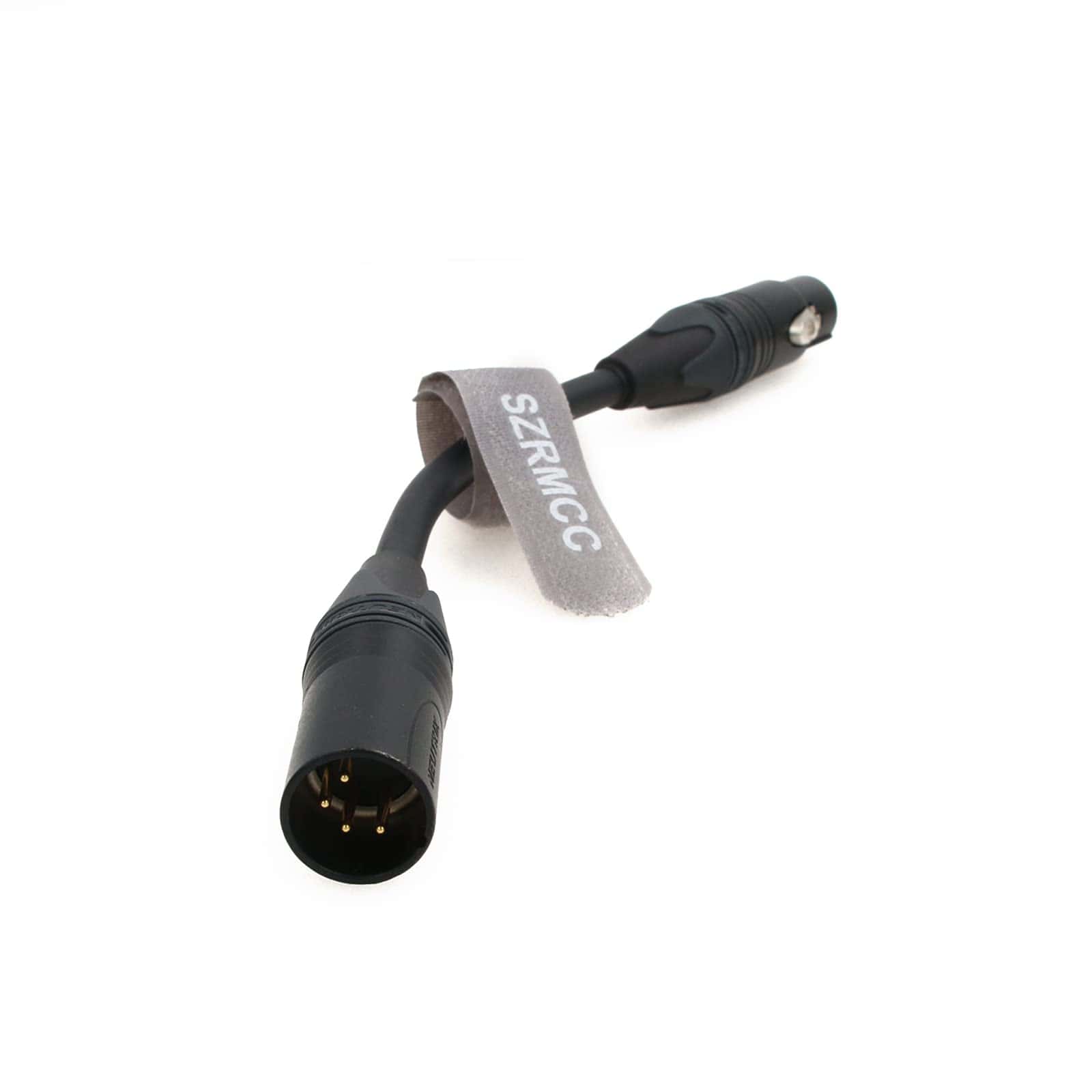 Cable de audio balanceado XLR SZRMCC 4 Pines XLR Macho a 3