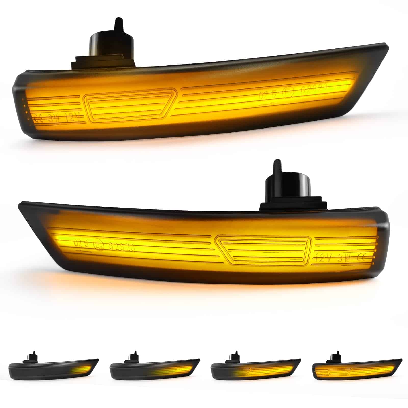 Luces intermitentes de espejo lateral LED NEIFILES - Ámbar