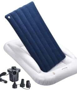 Cama portátil para niños ACOWAY - 3 piezas: Colchón de aire