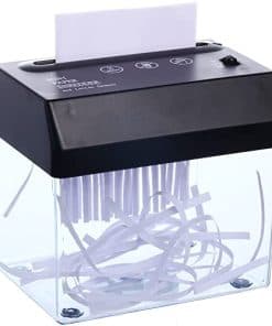 Trituradora de Papel Automática - Mini Trituradora de Papel