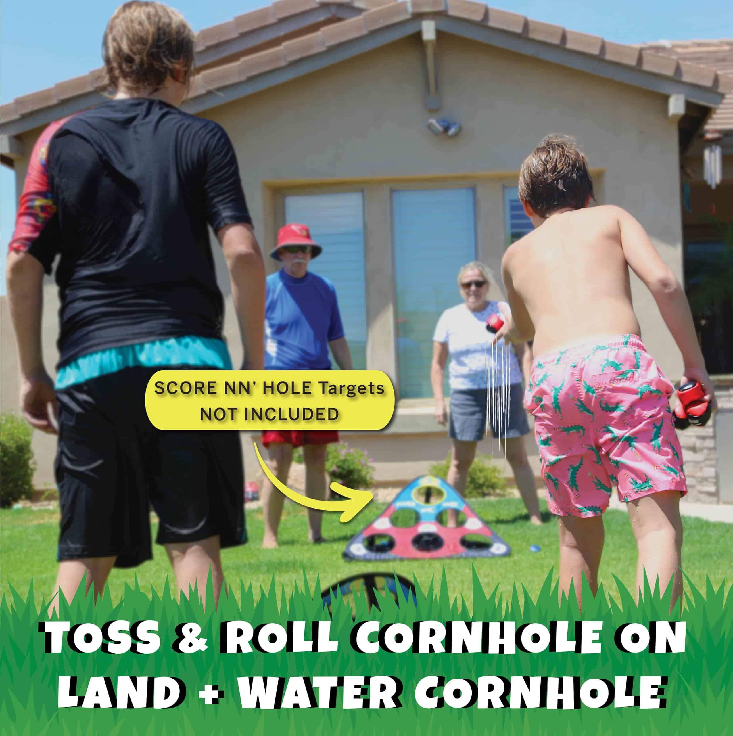 TOSS & ROLL NN' Hole Balls ONLY - Rojo/Azul - Imagen 3