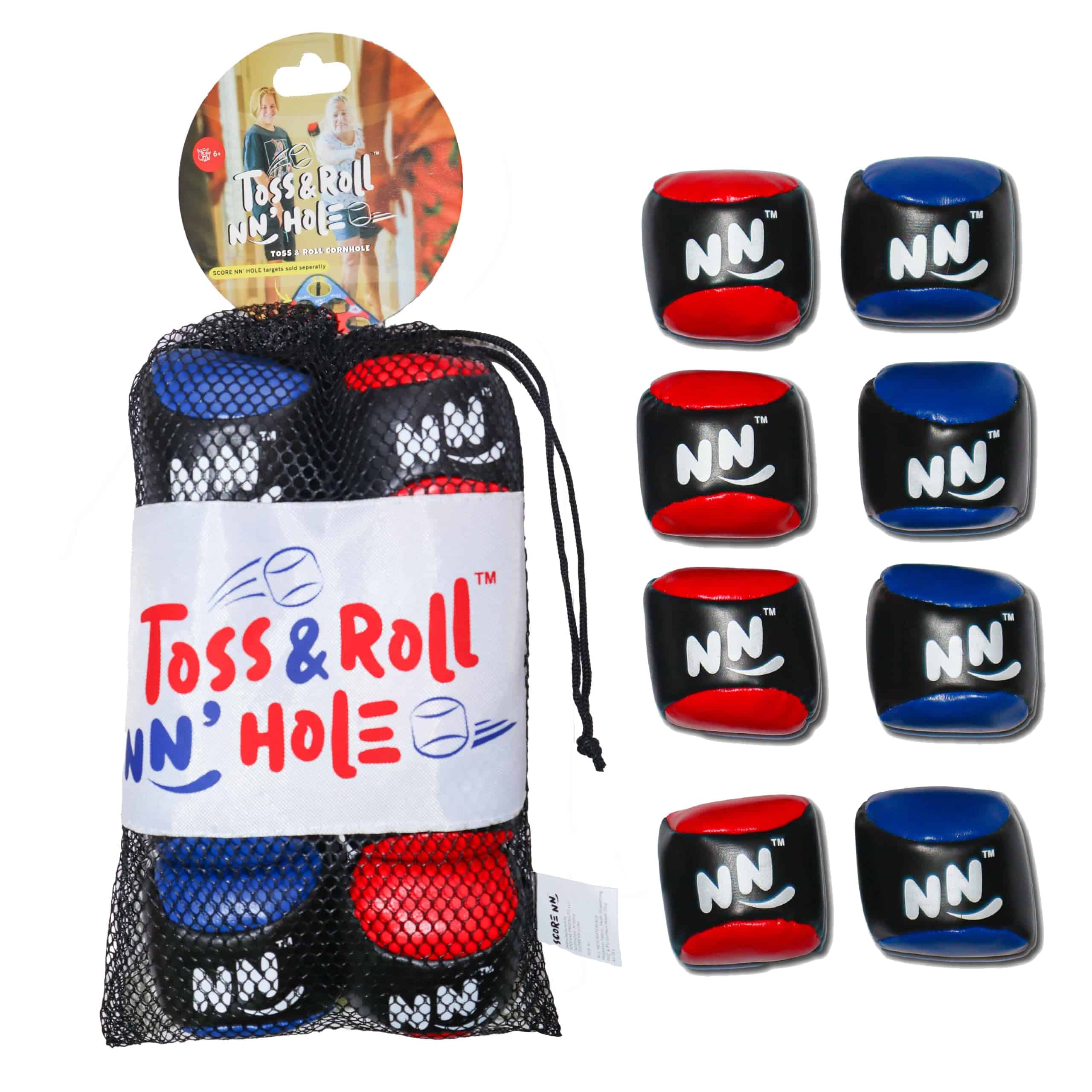 TOSS & ROLL NN' Hole Balls ONLY - Rojo/Azul