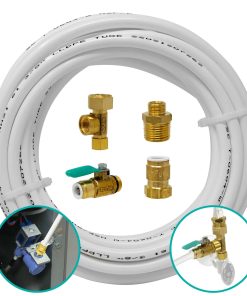 Kit de instalación Metpure Ice Maker Fridge - 25 pies x