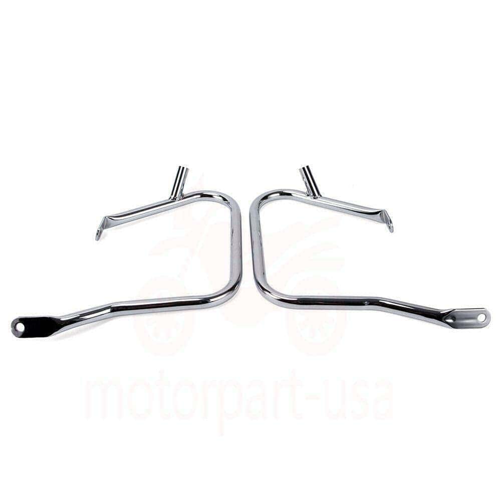 Saddlebag Bracket Guard Bars para Harley Touring Street - Imagen 10