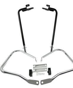 Saddlebag Bracket Guard Bars para Harley Touring Street