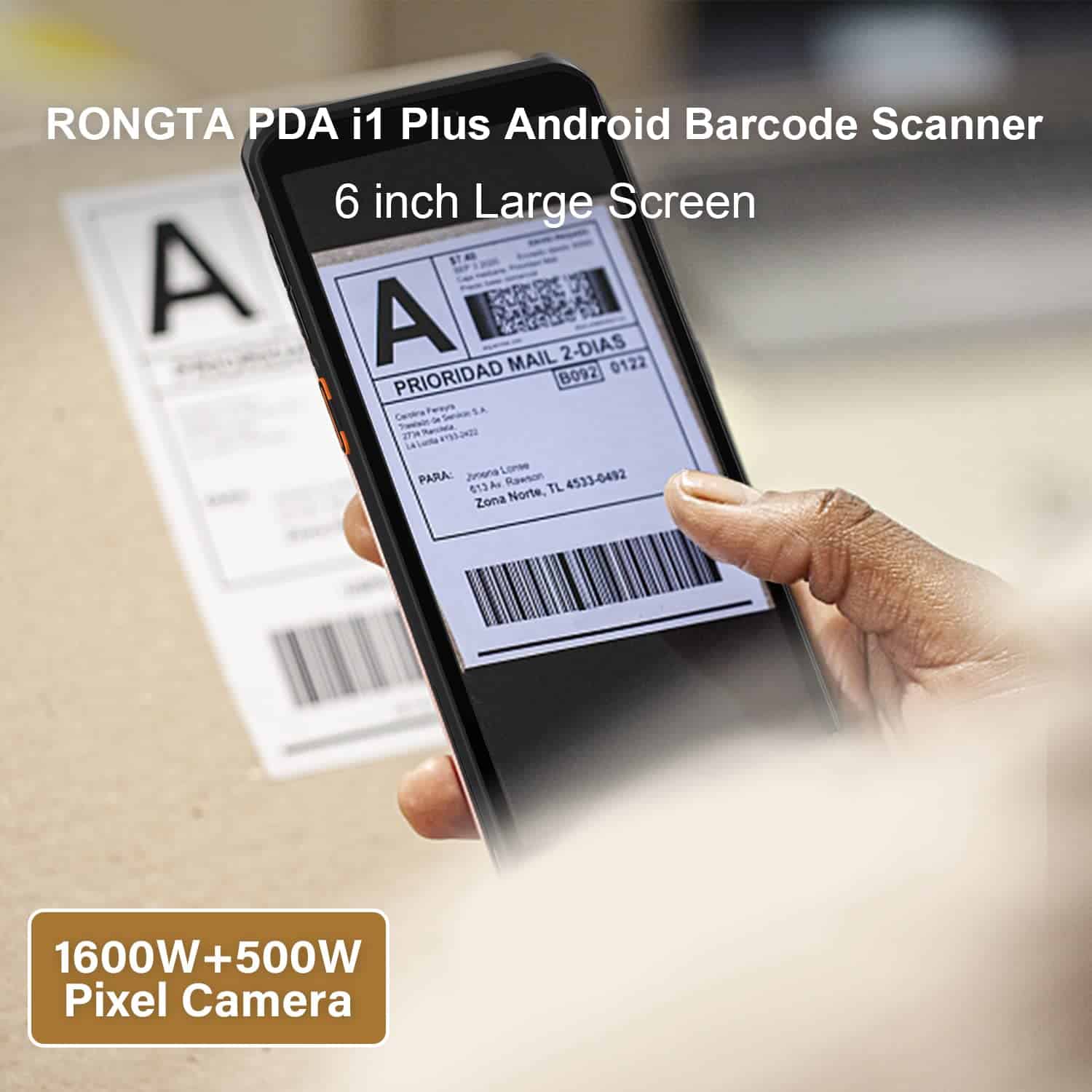 RONGTA Escáner de Código de Barras, PDA Resistente Terminal - Imagen 3