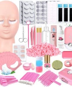 Kit de Extensión de Pestañas Conjunto de Práctica de