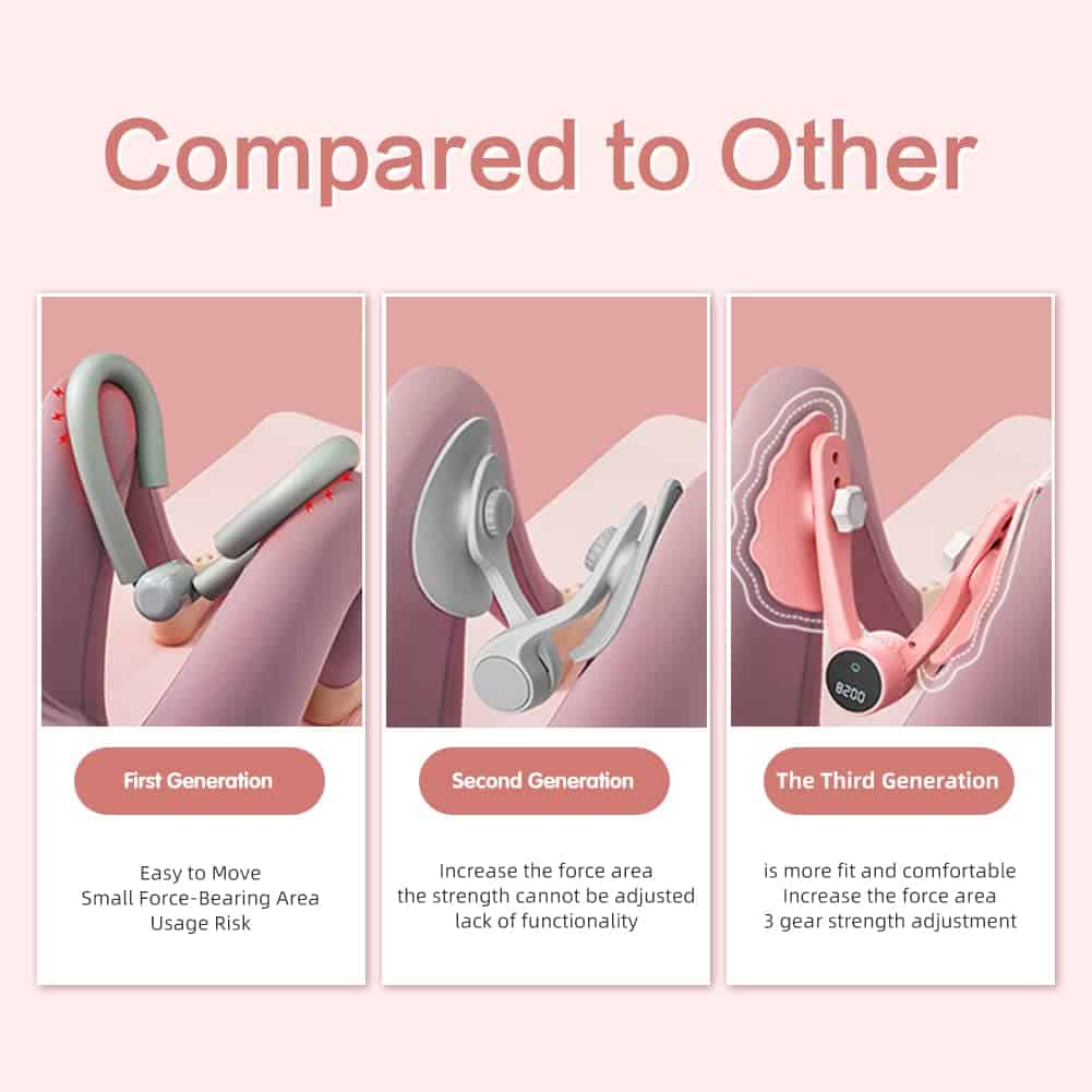 SJJ Hip & Pelvic Trainer, Ejercitador de Muslos Thigh - Imagen 3