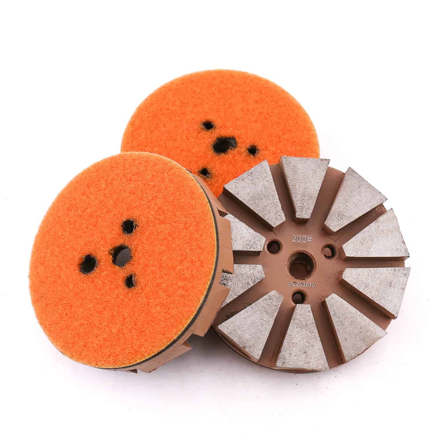 Almohadillas de Pulido de Piso de Diamante de Metal HOMESOM