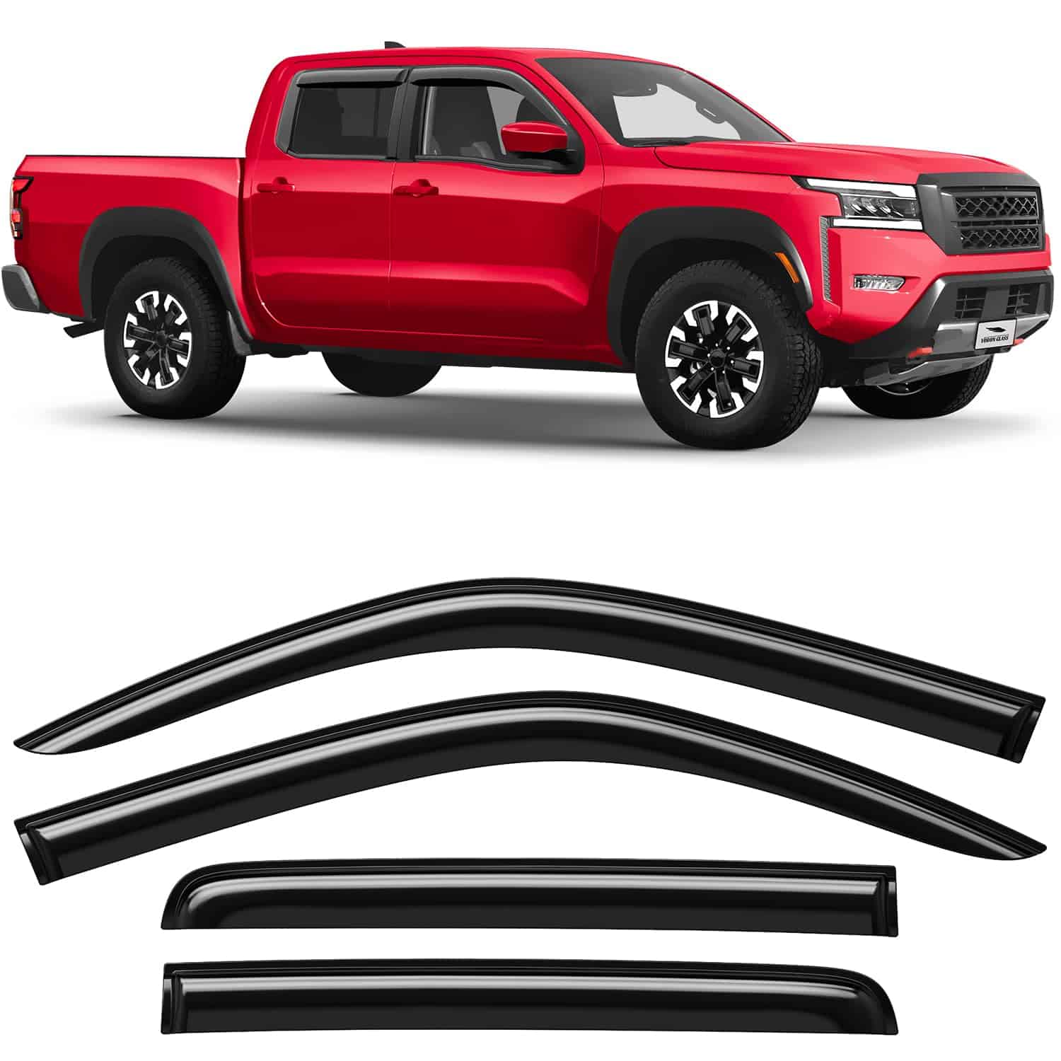 Voron Glass Tapetes Adhesivos para Lluvia Extra Duraderos