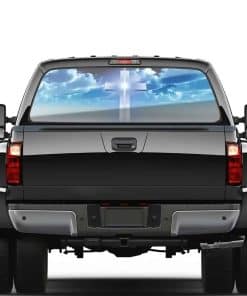 Calcomanía de vinilo perforada para -66''x20''