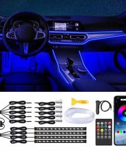 Luces Interiores para Automóviles con Control Inalámbrico