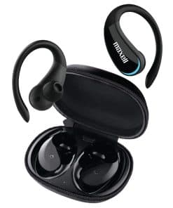 Auriculares inalámbricos verdaderos Maxell con ganchos para