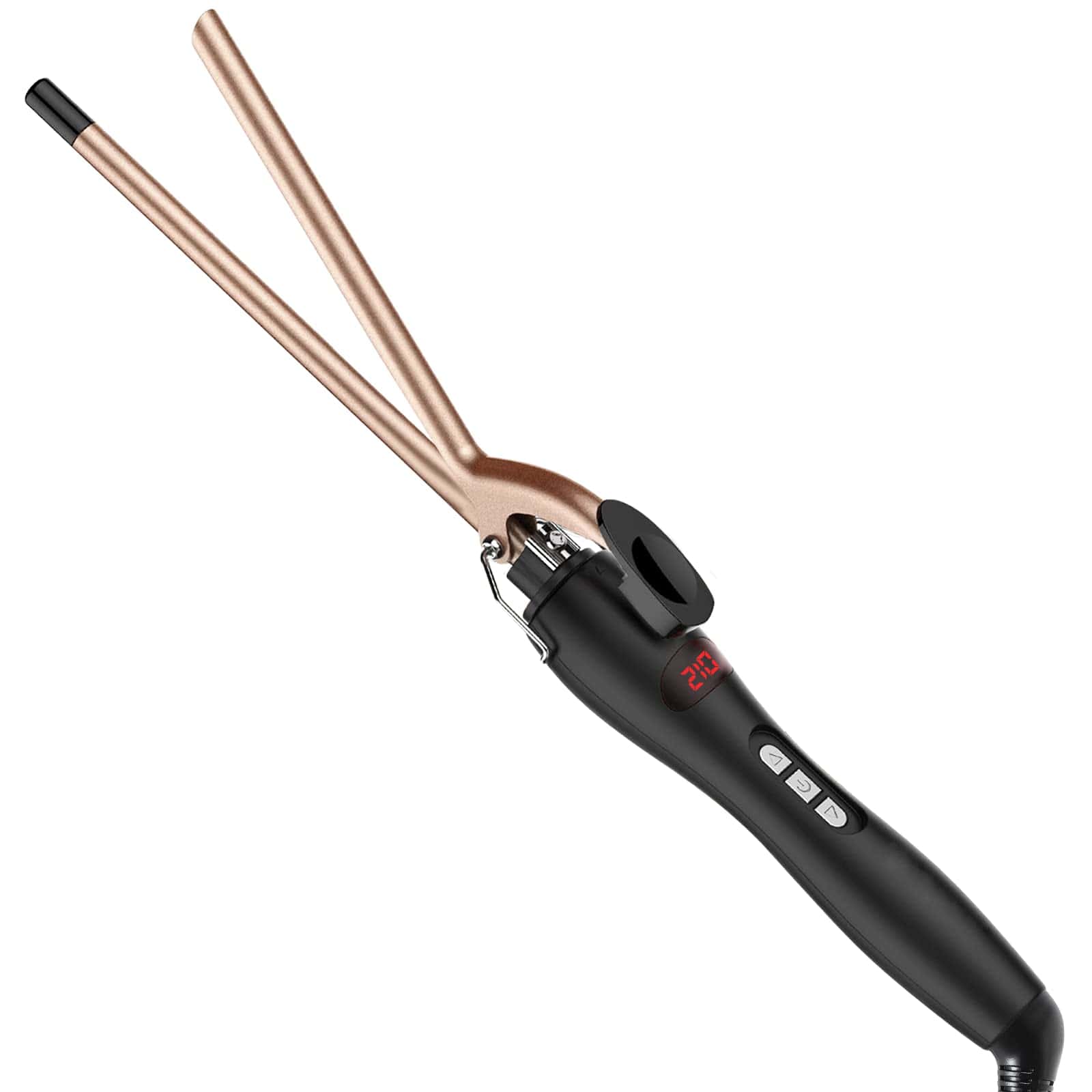 Rizador de Cerámica de 3/8 Pulgadas para Cabello Corto y