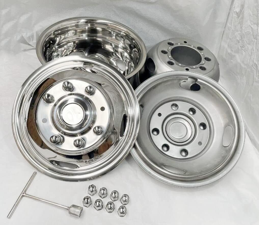 Set de 2 pcs Delantero & 2 pcs Trasero Simuladores de Rueda - Imagen 3