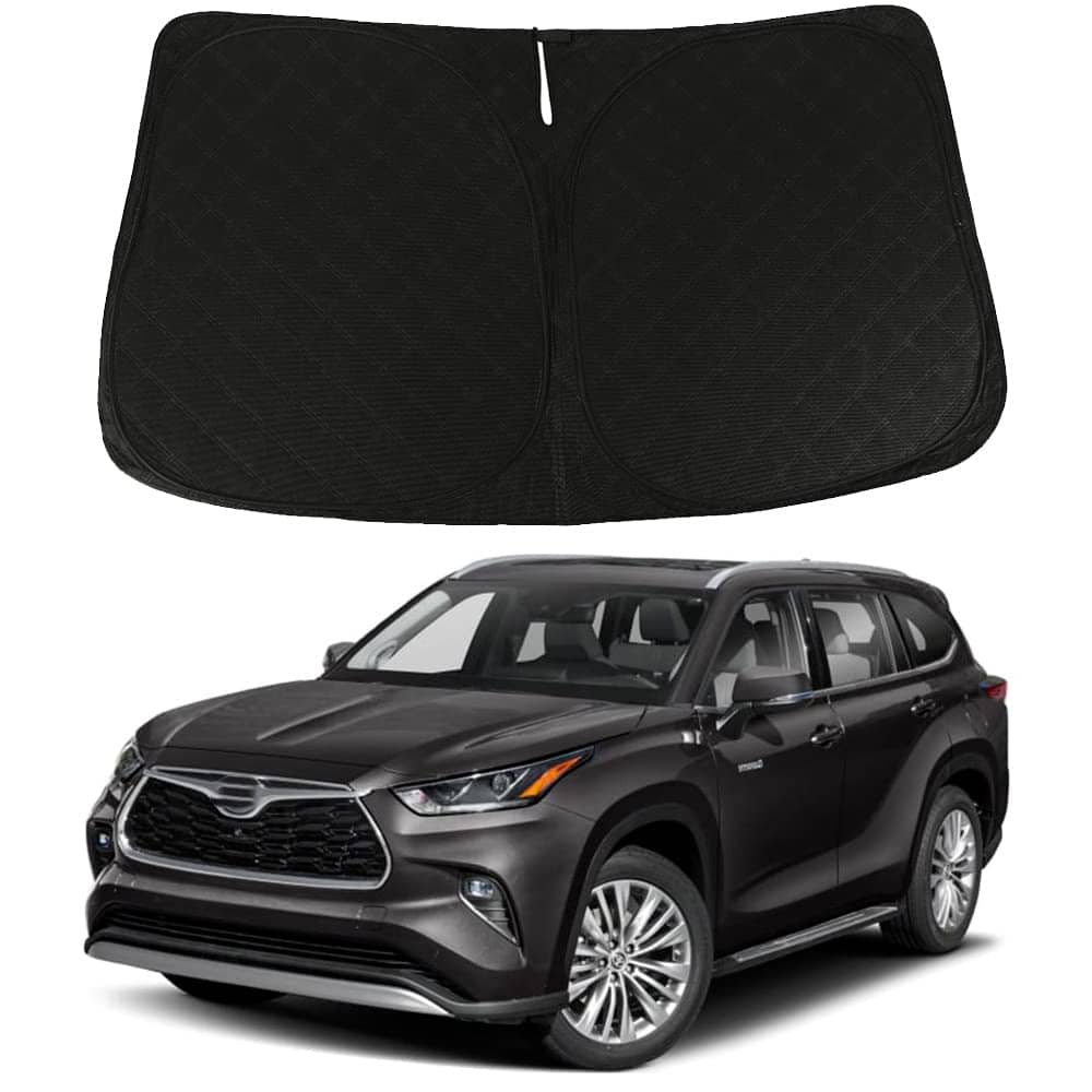 Parasol para parabrisas D-Lumina - -Negro y Plateado - Mater