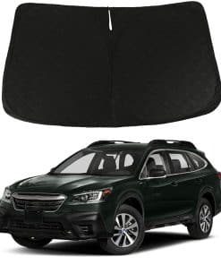 D-Lumina Protector Solar para Parabrisas - -Negro y Plateado