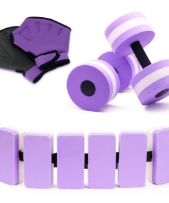 Set de Mancuernas de Agua UNAOIWN para -Morado