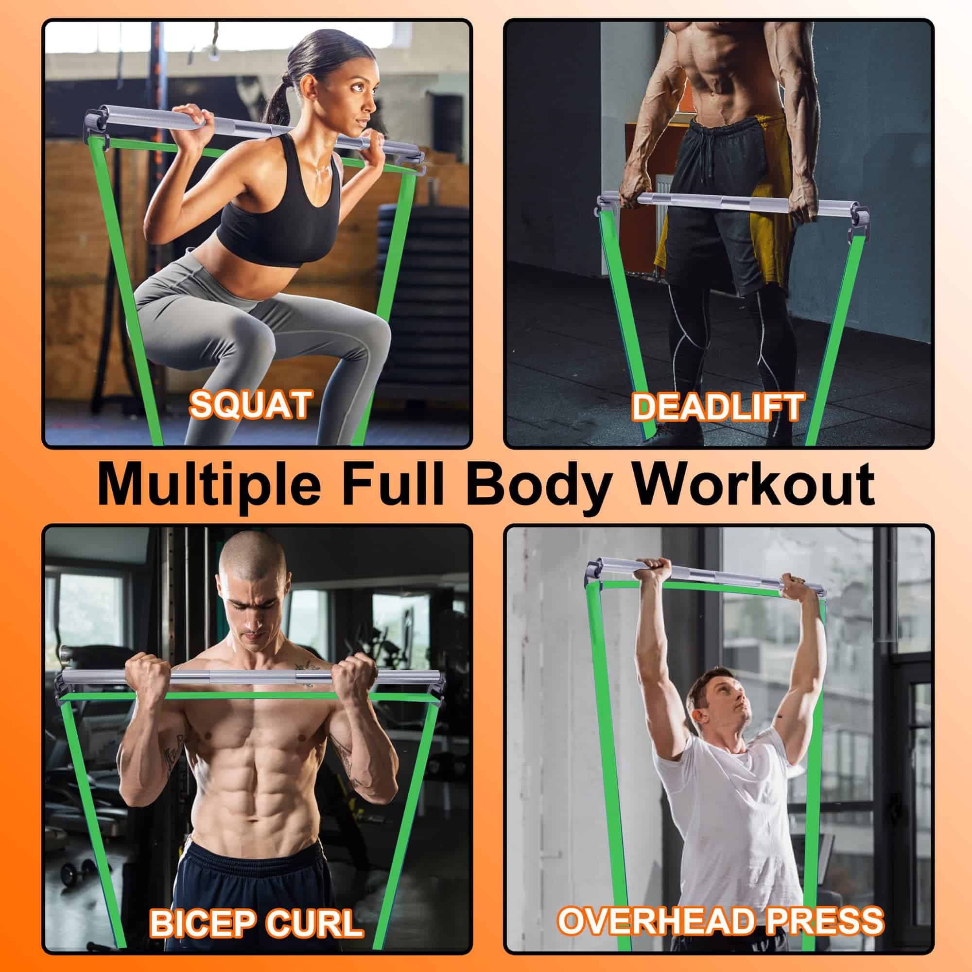 Barra de Resistencia de Alta Resistencia J Bryant Fitness - Imagen 8