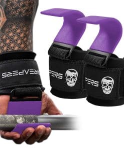 Ganchos de Levantamiento de Pesas Gymreapers (Par), Soporte