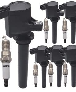 Conjunto de bobina de encendido FD502 1L8Z12029AA y bujías