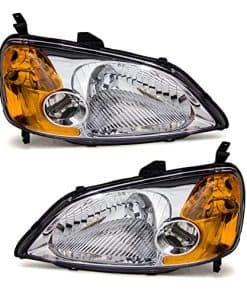Conjunto de faros AXLAHA para 2001-2003 Honda Civic