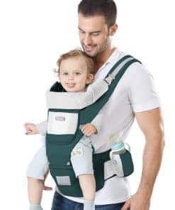 Portabebés Ergonómico YSSKTC con Asiento de Cadera Bolso