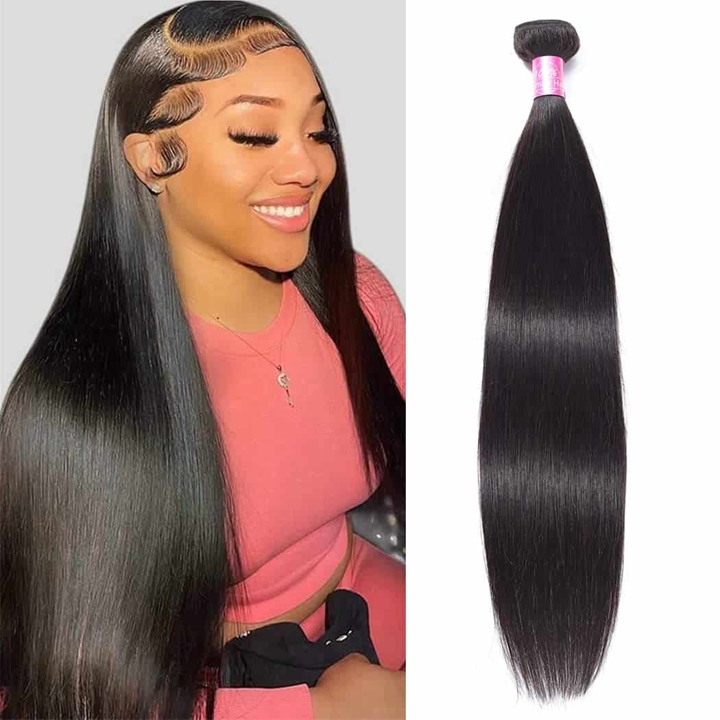 sexycat 1 Bundle de Cabello Humano Liso 100% Virgen