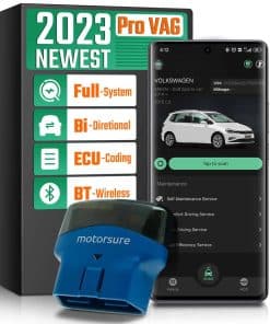 MotorSure OBD2 Escáner de Diagnóstico Bidireccional Lector