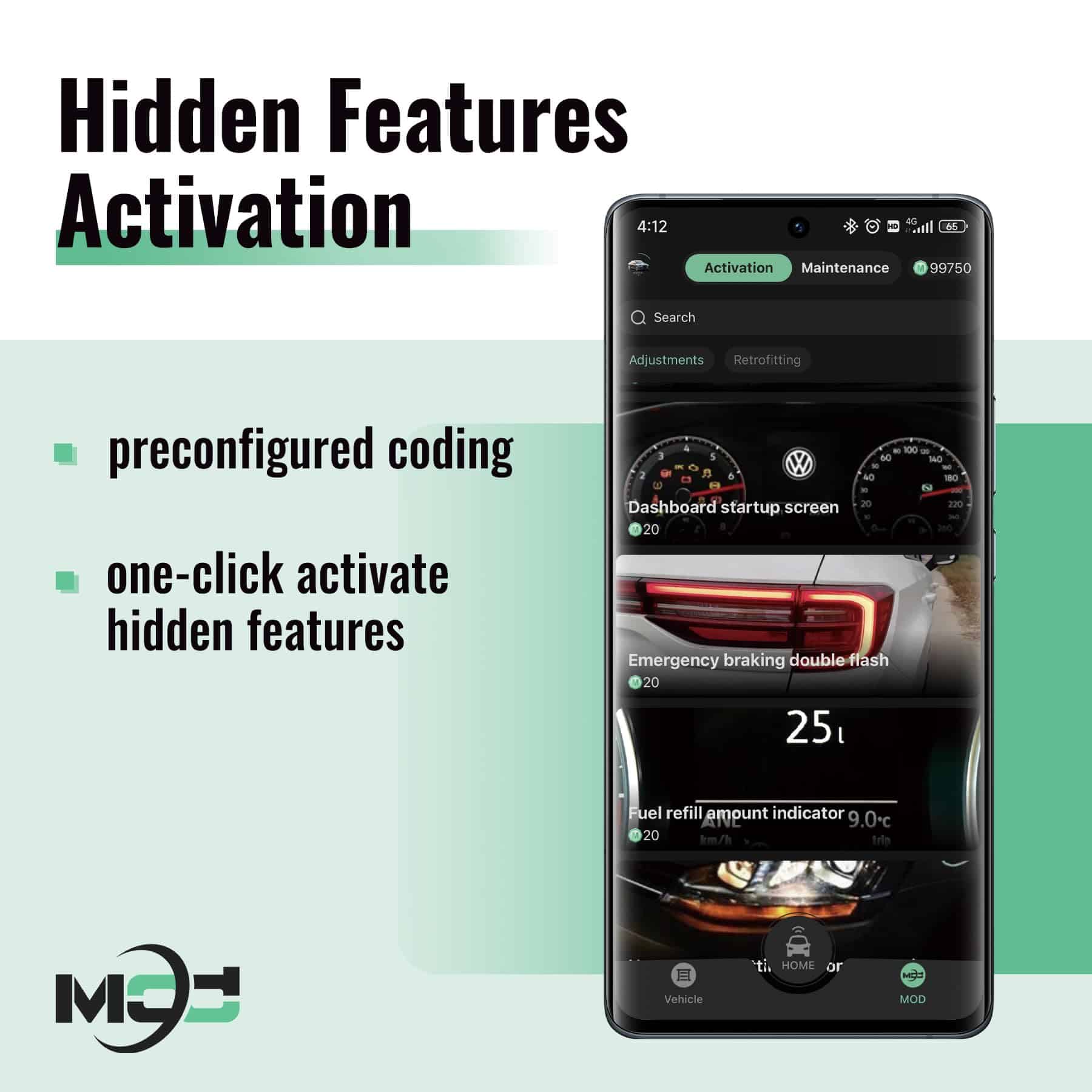 MotorSure OBD2 Escáner de Diagnóstico Bidireccional Lector - Imagen 7