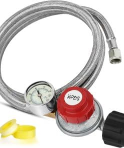 Manguera de Propano de 5FT con Regulador para tanque de