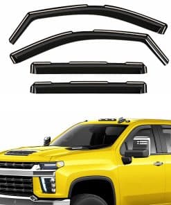 Deflectores de ventana extra duraderos en el canal de