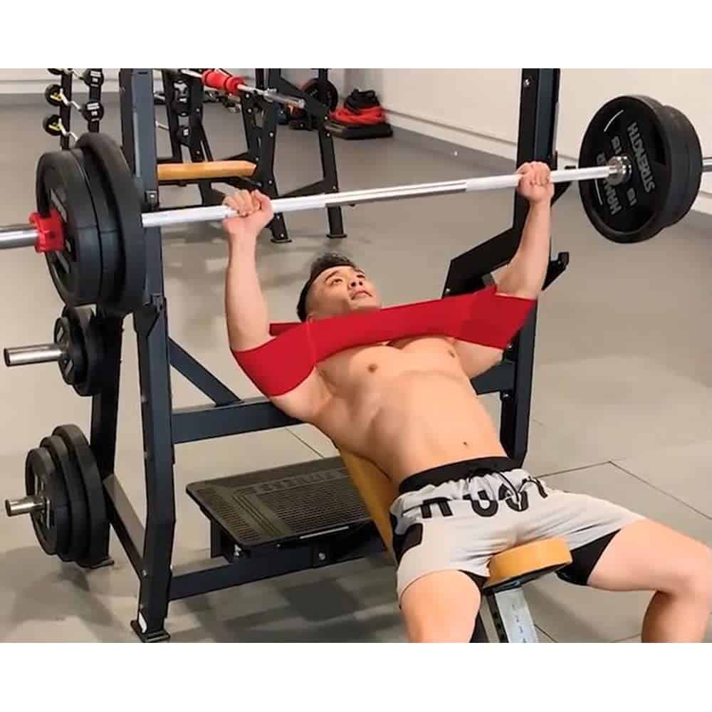 Banda de Prensa de Banco para Levantamiento de Pesas Power - Imagen 3