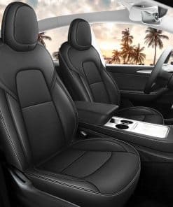Cubiertas de asiento para Tesla Model Y Negro Cubierta de