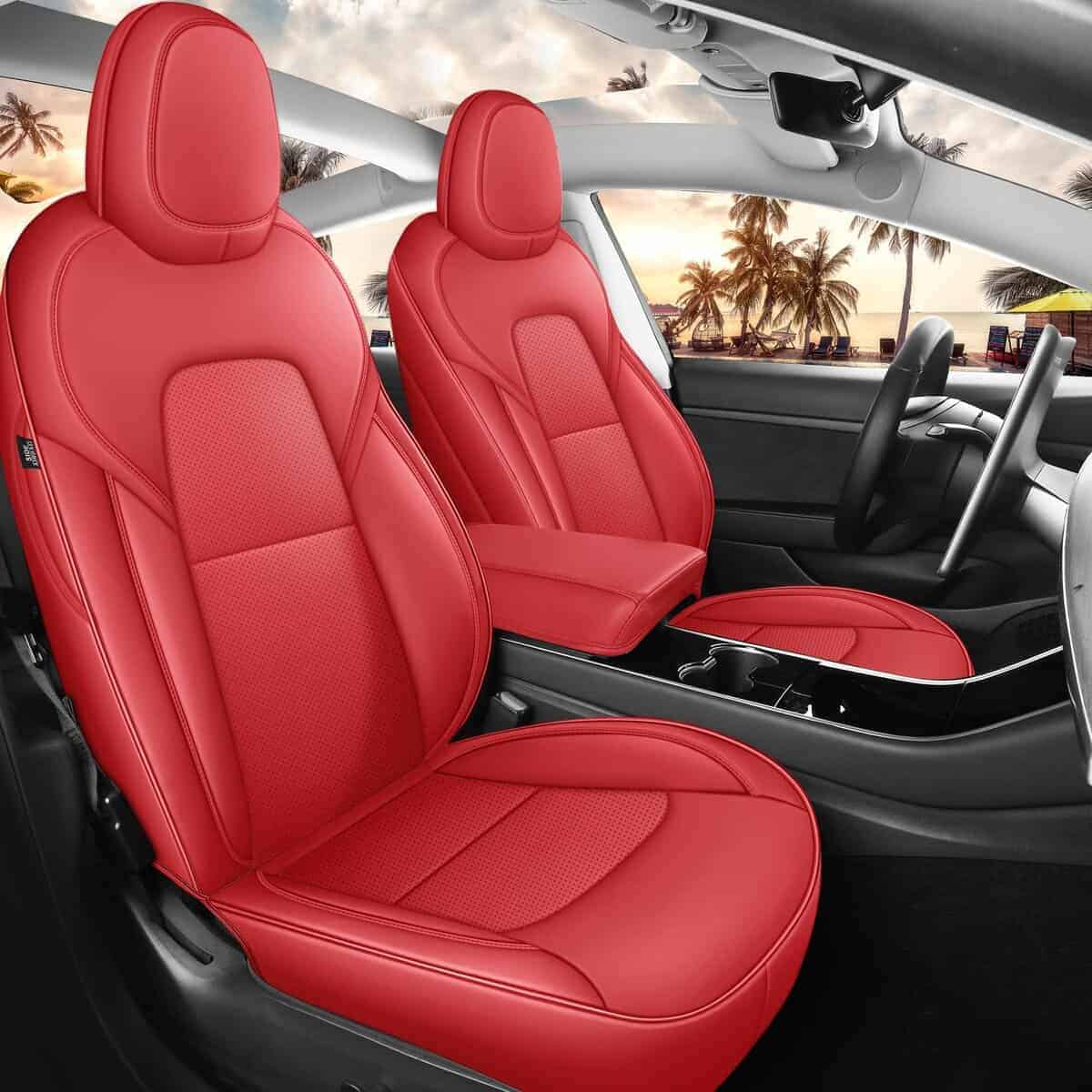 Cubiertas de Asiento para Tesla Model 3 2017 2018 2019 2020