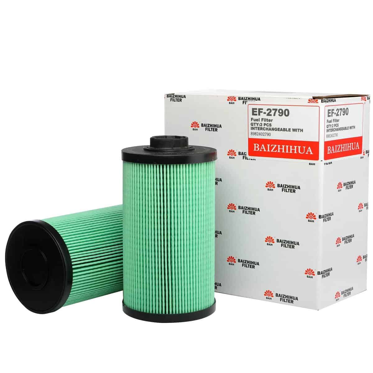 2 Pcs BAIZHIHUA 8982402790 Filtro de Combustible Reemplaza - Imagen 10