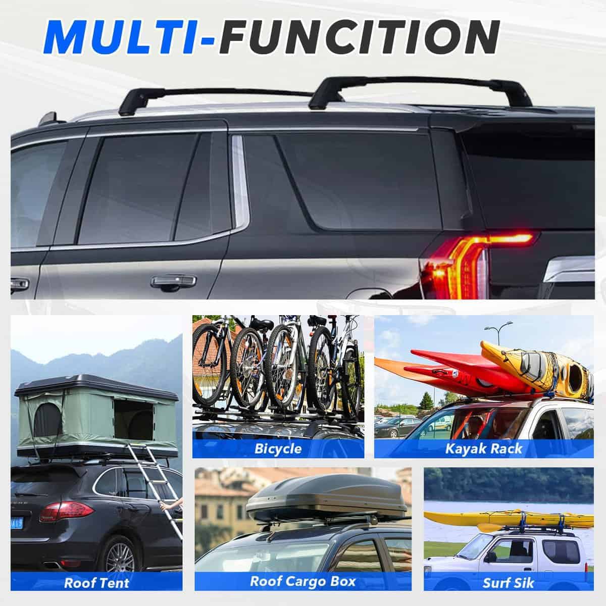 Barras Transversales de Techo para Chevrolet Suburban/Tahoe - Imagen 5