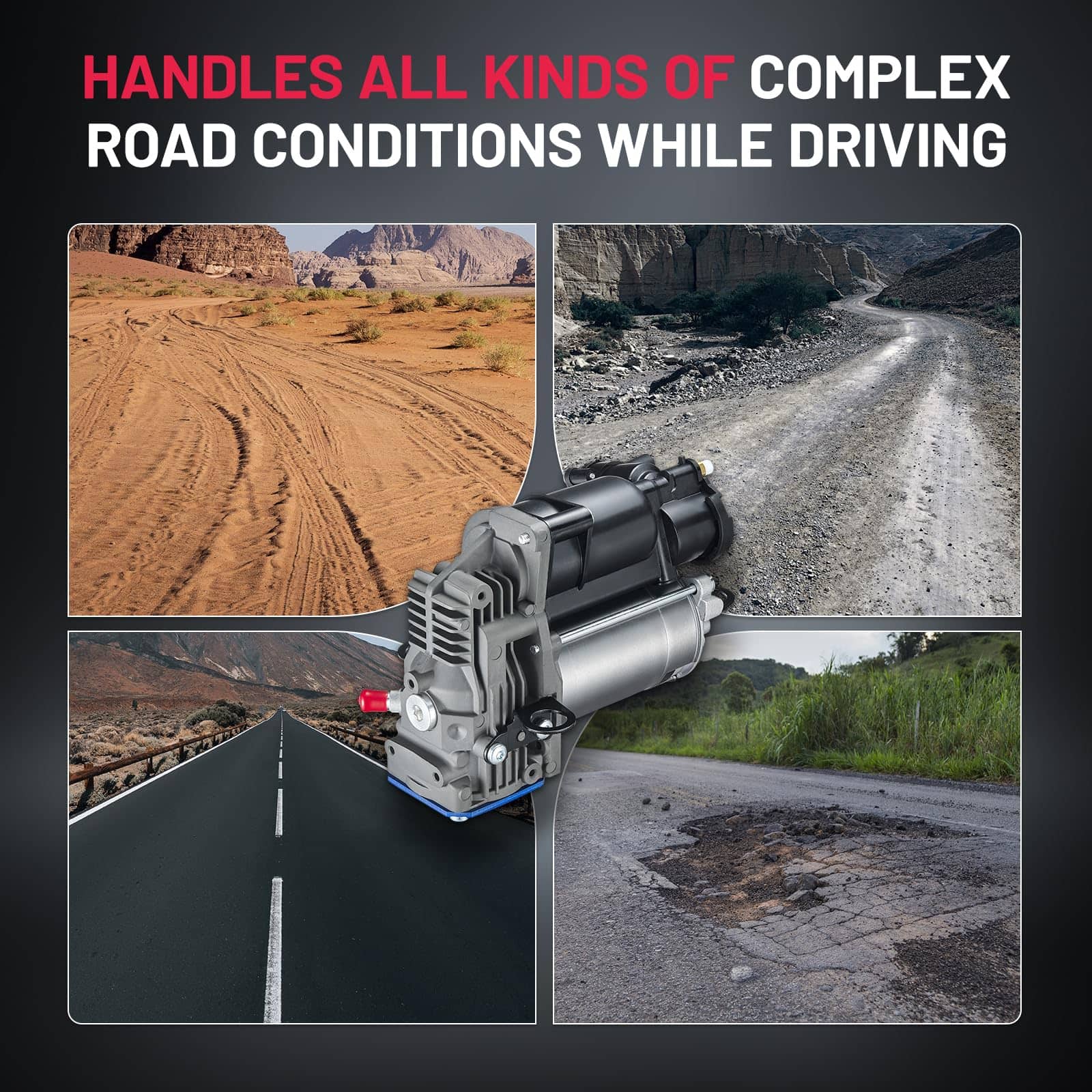 Compresor de Suspensión Neumática BDFHYK Compatible con - Imagen 7